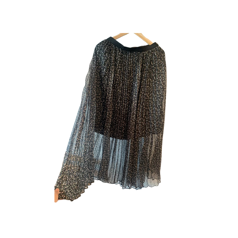 Sister Jane Nomand Floral Pleated Midi Skirt