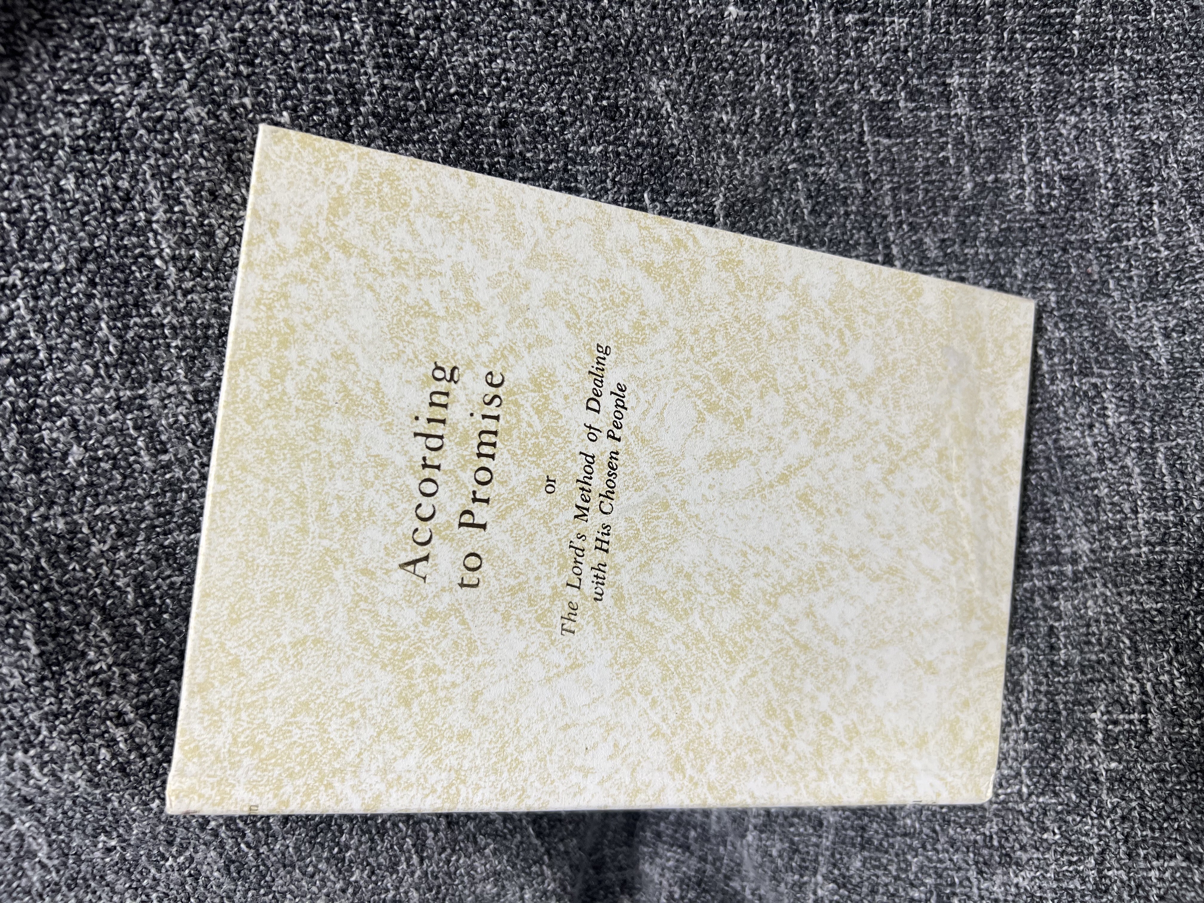 According to Promise