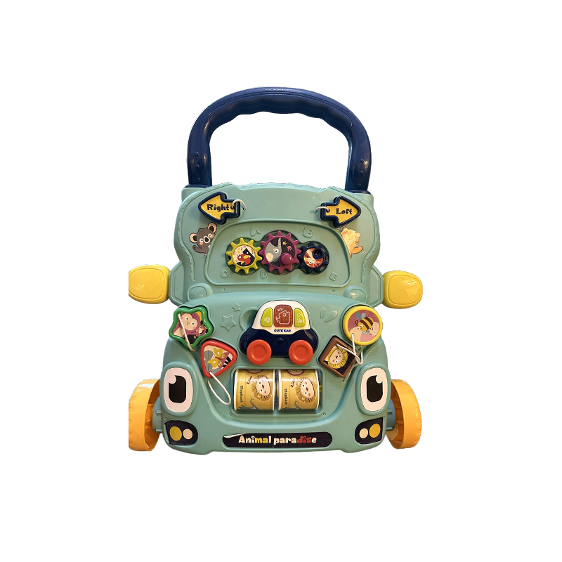 Green Baby Walker with Activity Center