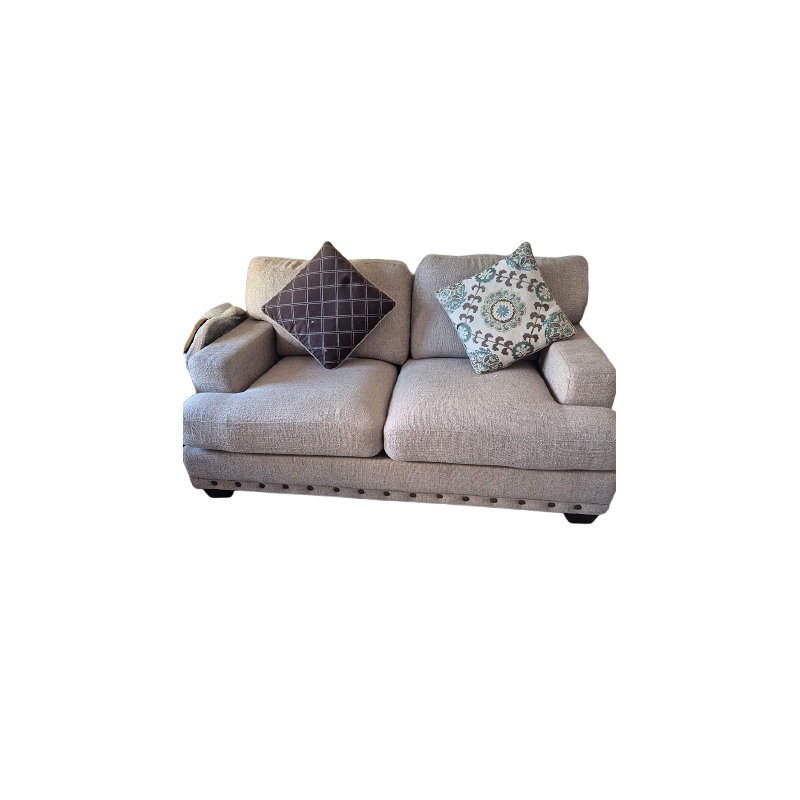 United Furniture 3-Seater and 2-Seater Sofas in Beige Color