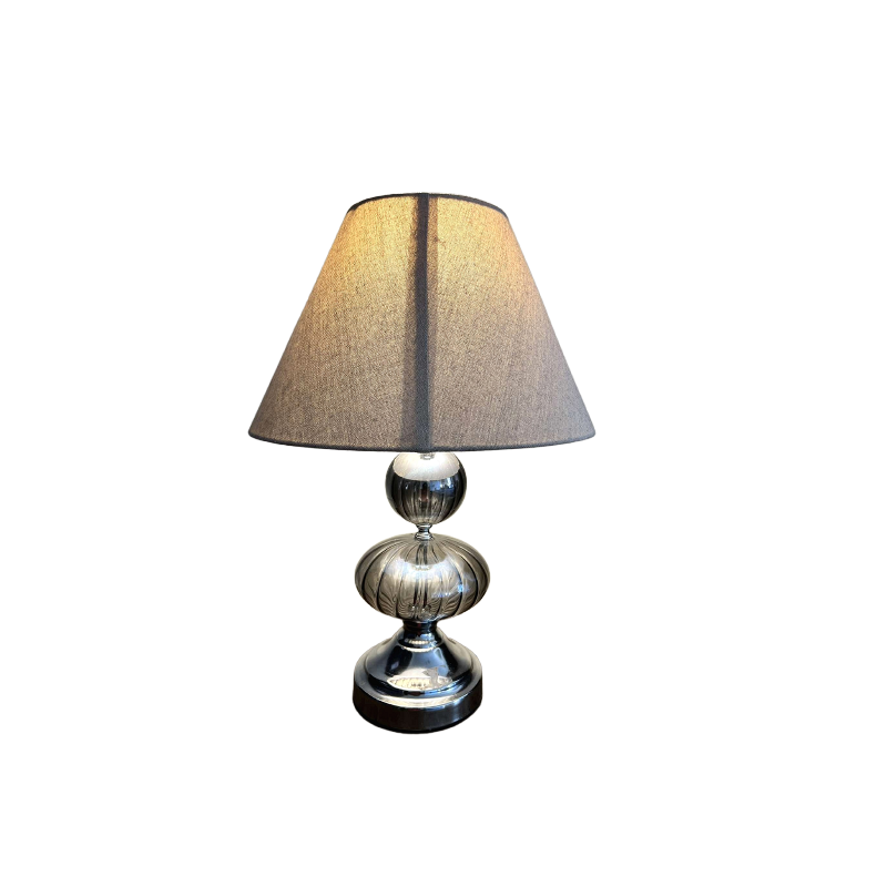 Glass Lamp and Side table