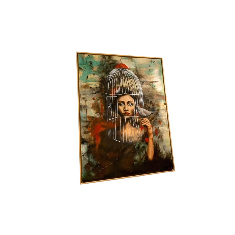 Custom Painting Artwork – Vibrant and Colorful