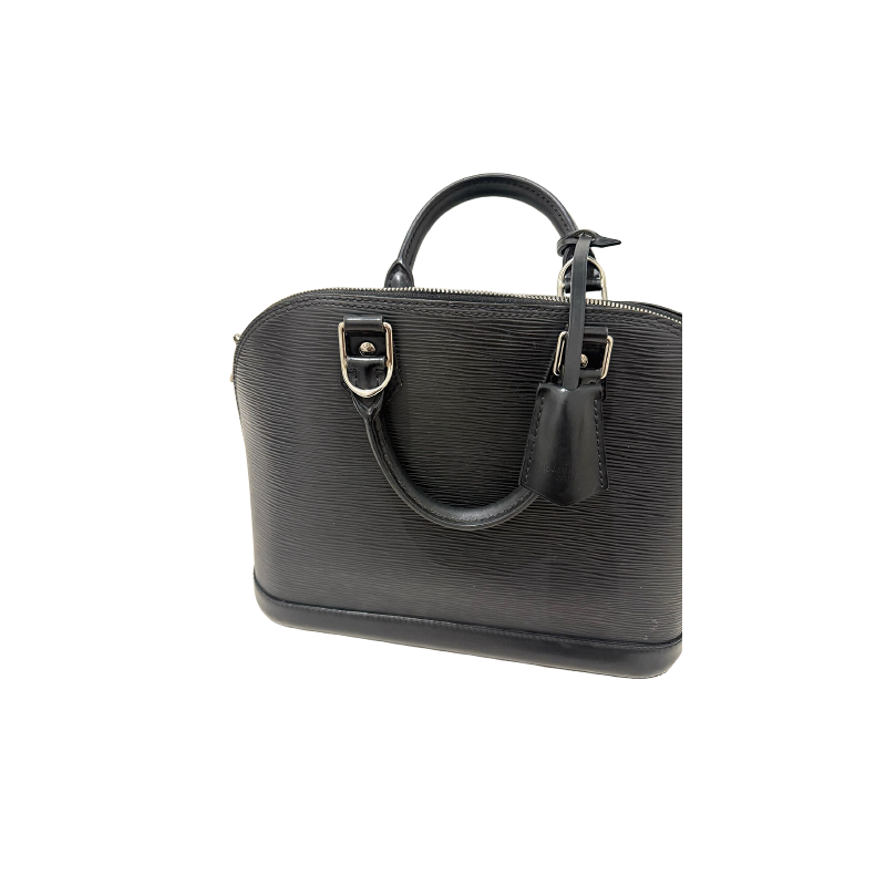 Louis Vuitton Black Epi Leather Alma BB Bag
