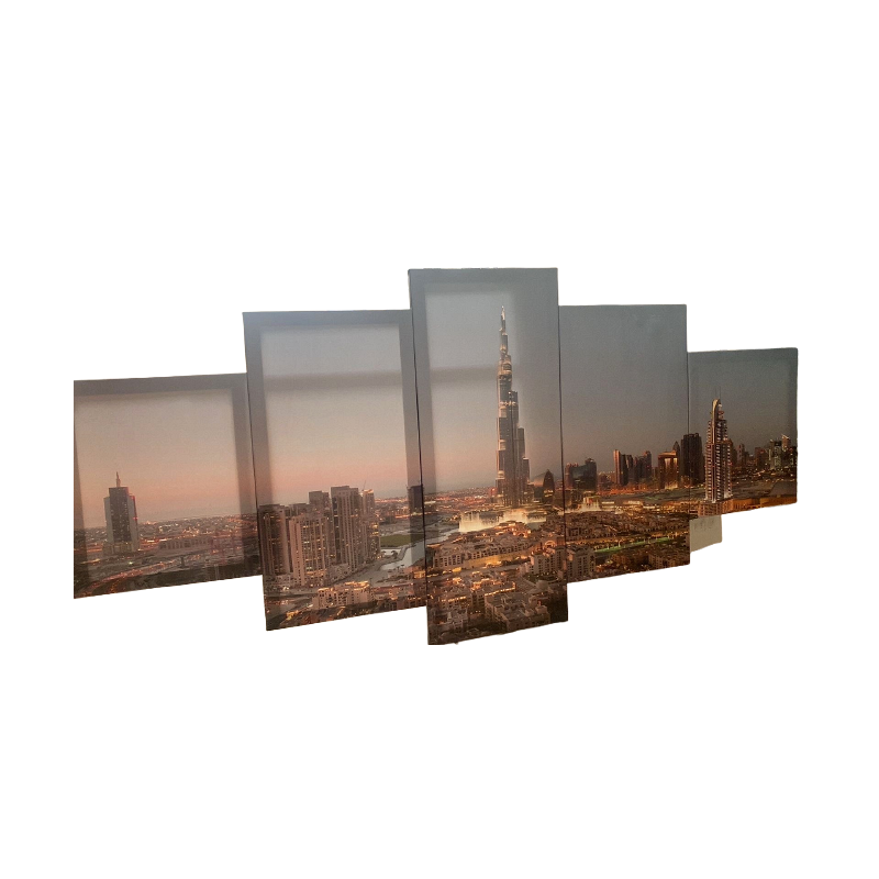 Dubai Buildings Scenic View Wall Decor
