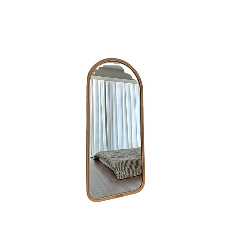 Bamboo Frame Mirror