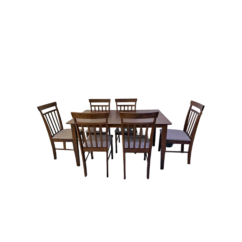 1+6 Solid Wood Dining Set