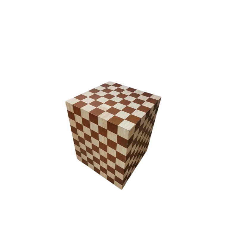Checker side table